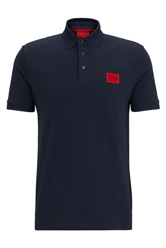 HUGO Dereso222 Camisa de Polo, Dark Blue 405, M para Hombre
