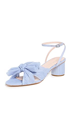 Image of Loeffler Randall Women's Dahlia Pleated Bow Heels with Ankle Strap