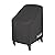 ULTCOVER Stackable Patio Chair Cover – Waterproof Outdoor Stack of Chairs Cover Fits Up to 26W x 30D x 45H inches, Balck