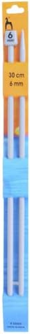 Pony - Single Ended Classic Knitting Needles - 30cm x 6.00mm