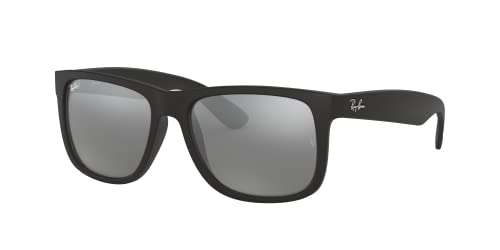 Ray-Ban Justin RB4165 622/6G 54-16 Sonnenbrille mit Sehstärke erhältlich, Herren, Vollrand, Eckig