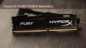 Memória RAM Kingston HyperX Fury 8GB DDR4 2400MHz Preto HX424C15FB/8