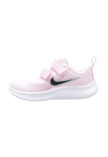 NIKE Star Runner 3, Zapatillas de Gimnasia Unisex Niños ,Rosa Espuma Negro ,22 EU