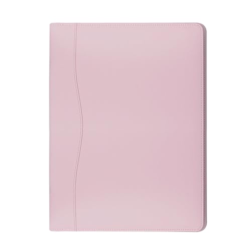 Leather Portfolio Folder Padfolio, Business Padfolio Organizer Document Planner Portfolio