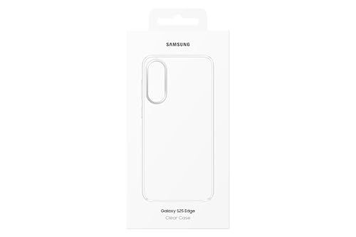 Image of Samsung Galaxy S25 Edge Clear Case, Slim Design, Durable Design, Transparency, EF-QS937CTEGUS