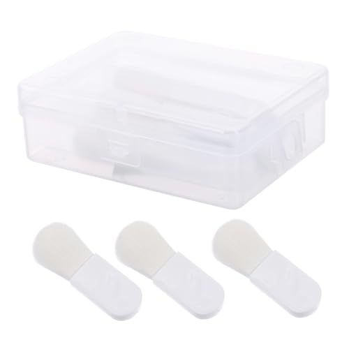 VICASKY Highlighter Brush Makeup 3pcs Mini Blush Brush Non-slip Handle for Women Girls Ladies Random