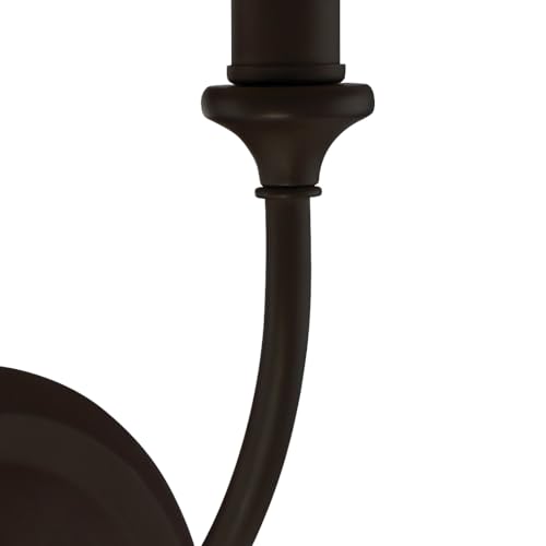 Image of Crystorama Libby Langdon Sylvan 1 Light Dark Bronze Sconce
