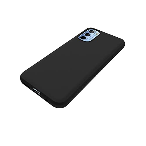 Image of Mobile Back Cover Case for Motorolo Moto G31 (4G) (Silicone Case|CameraProtection|Black SC1510)