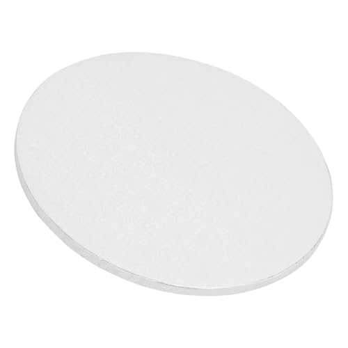 KICHOUSE 16 Inch Aluminum Foil Cake Cake Plate Desktop Multi-function Bakery Supply