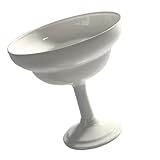 VERDANVERSE Weiße Bone Dessertschale mit Fuß Kreative Europäische Keramik Stilvoller Yogurt Eisschalen becher für Dessert als Servierschale und Dekoration