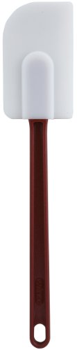 Winco Flat Silicone Spatula, 14-Inch, 1, White