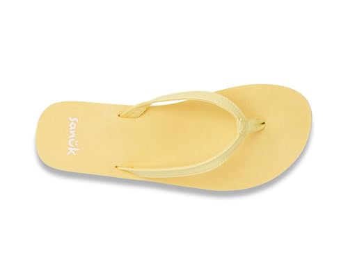 Image of Sanuk Yoga Joy Womens Flip Flops | Yoga Mat Footbed | Sandals for Women | Womens Yoga Sandals | Women's Beach Sandals