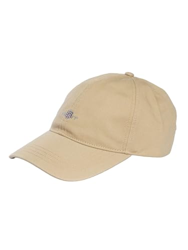 GANT Mens Shield Cotton Twill Baseball Cap (Oat Beige)