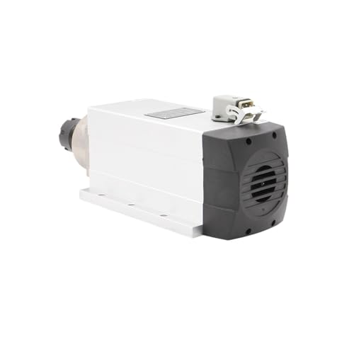 KACOME 4.5kw ER32 air-Cooled Spindle Motor 220v/380v Square Spindle Ceramic Ball Bearing Spindle Accuracy 0.01mm(380V)