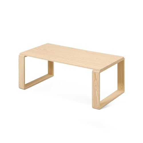 Table basse en bois à assemblage facile pour meubler rapidement un studio - 2