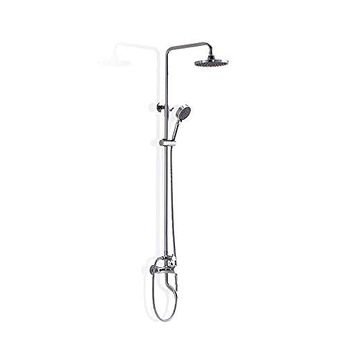 Ensemble de douche trois robinets 8331 mecanisme durable de salle de bain