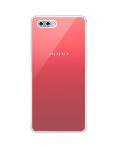 Image of COVERBLACK Rubber Silicone Back Cover for Oppo A3s - Transparent