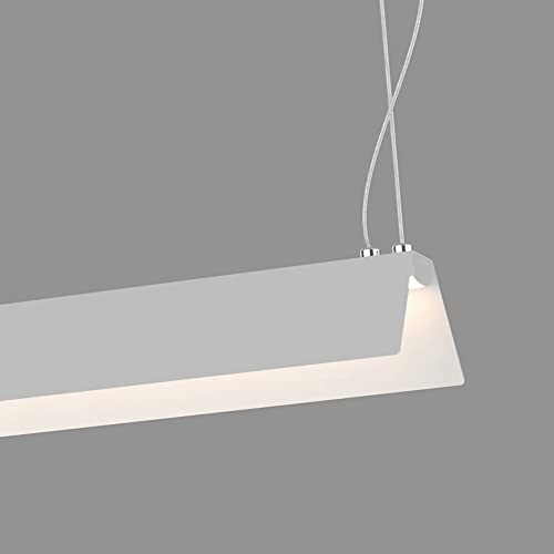 Suspension barre blanche LED pour éclairage de table salle à manger