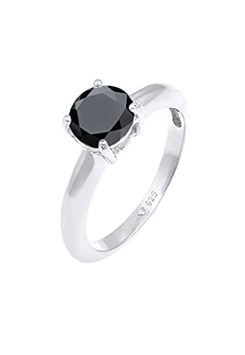 Bague Elli femme argent 925 de haute joaillerie taille 58