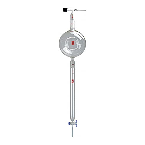 Colonne de chromatographie flash 13mm ID avec joint 24/40 et revêtement époxy