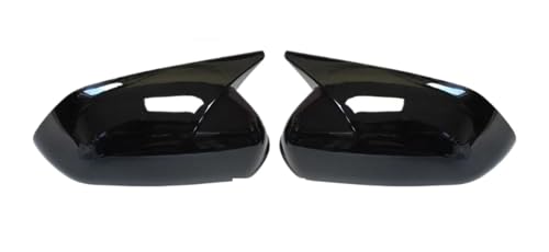 Coque rétroviseur extérieur noir brillant pour Octavia MK2 A5 2004-2008