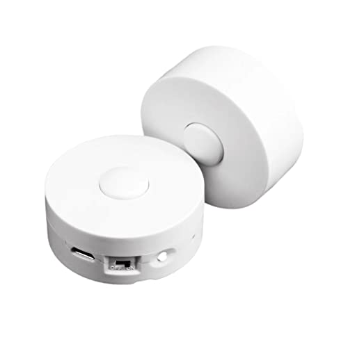 JRGKJCP 16 Minutes Voice Recorder, Record Custom Message for Crafts, Stuffed Bear, Baby Doll, and Pillow (2Pack + White)