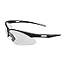 Protective Industrial Products Anser Semi-Rimless Safety Glasses with Black Frame Clear Lens and Anti-Scratch and Anti-Fog Including Neck Cord