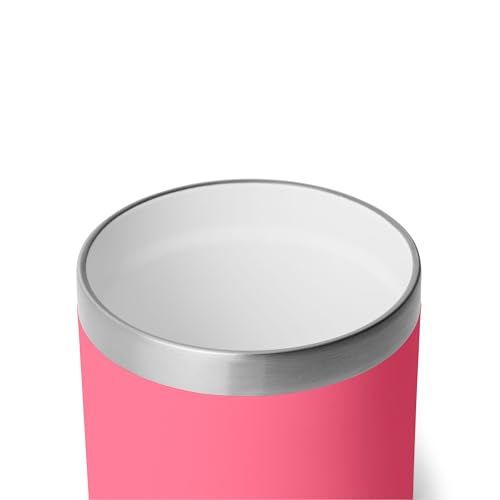 YETI Rambler 10 oz Ceramic Lined Lowball 2.0, Vacuum Insulated with MagSlider Lid, Tropical Pink - image 2