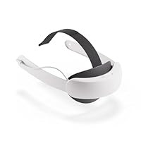 Elite-Riemen mit Akku für Meta Quest – mit Meta Quest 3/3S kompatibel – bis zu 2 Stunden zusätzliche Spielzeit – Premium-Komfort und erstklassige Gewichtsverteilung – anpassbare,ergonomische Passform