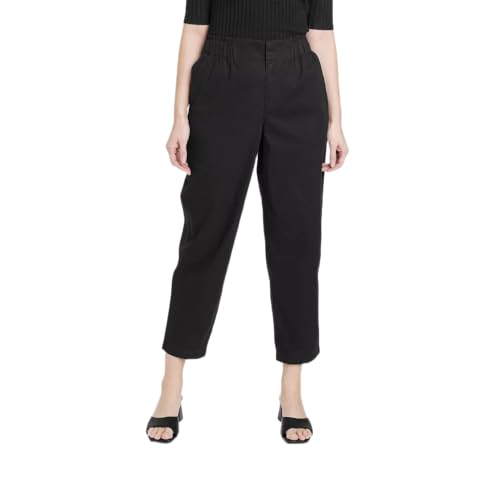 A New Day Women's High-Rise Tapered Ankle Chino Pants -