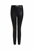 oui lederblazer  Oui Damen Jeggings aus veganem Leder Skinny fit Uni Freizeit, Basicmode, Lounge/Homewear, Festlich, Lounge