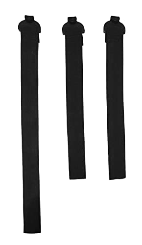 Phinix Leg Guard Replacement Straps Black #TOP26
