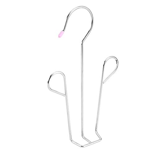 Happyyami 2pcs Stainless Steel Shoes Drying Rack Hanger Organizer for Boots Shoes Prevents Easy to Use for Home Closet Storage