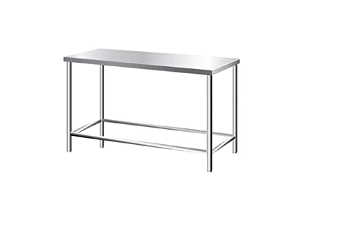 Image of Beauty Stainless Steel Heavy Table 45 inch x 26 inch x 34 inch Inches LxBxH 5 Year Manufacturing Warranty