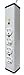 Outlet Strip, 15A, 4 Outlet, 6 ft, White