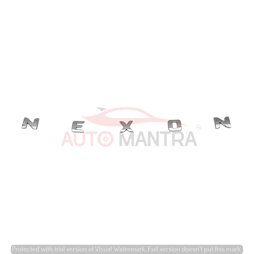 Image of Nexon Self Adhesive | Metal Sticker Logo Badge 3D Emblem Car Sticker