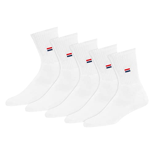 NAVYSPORT Chaussettes de sport en coton pour Homme et Femme, (Lot de 5) - Image 4