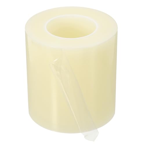 Image of PATIKIL Removable Protective Film Tape, 6 Inch x 656 ft PE Surface Protective Scratch Film Tape Roll for Furniture Electrical Appliances Plastic Hardware High Stickiness Clear