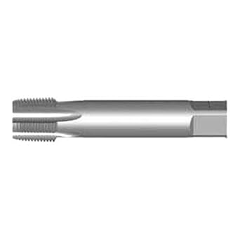Dormer E7143/4 Series E714 HSS-E-PM NPT Straight Flute Machine Tap, Bright Finish, 3/4" x 14 x 140mm