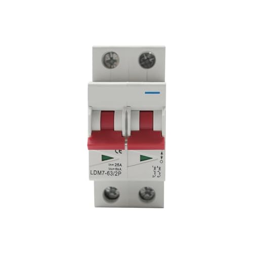 Disjoncteur DC 500V 2P 32A pour installation solaire photovoltaïque résidentielle