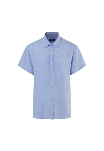 Chemise bleu en lin North Sails pour vos sorties d'été décontractées