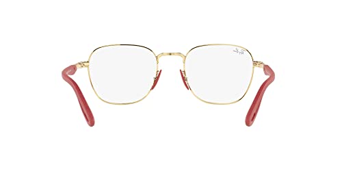 Image of Ray-Ban unisex-adult Rx6484m Scuderia Ferrari Collection Square Prescription Eyewear Frames