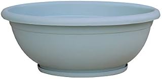 TABOR TOOLS Plastic Planter Bowl, Garden Bowl for Indoor and Outdoor Use, Round