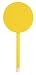 Pull Buoy 2123D Badminton Lollipop Paddle, 9" Head, 12" Handle, Assorted Colors, 1 each
