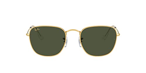 Ray-Ban RB3857 Frank Square Sunglasses, Legend Gold/G-15 Green, 51 mm