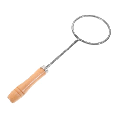 HOMSFOU Liquor Bottle Cutting Ring Glass Jar Cutter Safe Comfortable Wood Handle