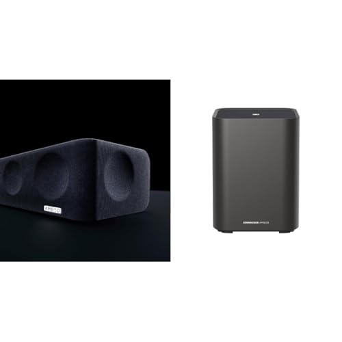 Image of Sennheiser AMBEO Soundbar Max - 500 Watts Sound Bar for TV with Built in Subwoofer (13 Speakers) - 5, Black