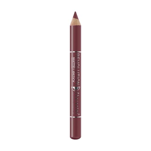 Image of Character Revolution Matte Lipstick | Intense Pigment, Long-Lasting & Smooth Finish | Non-Drying Comfortable Wear (Bold Babe - RL018, Revolution Matte Lipstick)