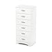 South Shore Step One 6-Drawer Lingerie Chest, Pure White
