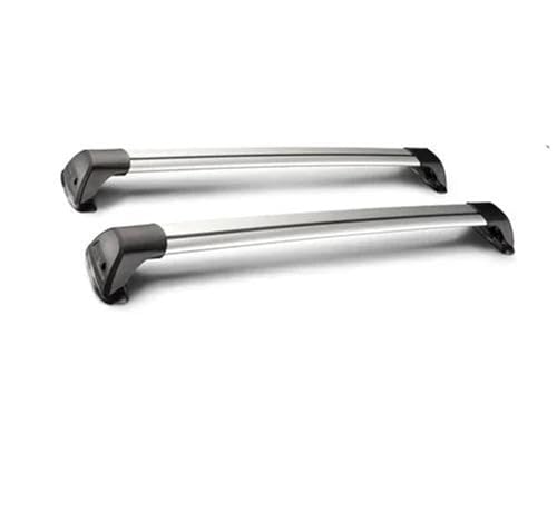 Barre de toit en argent avec verrouillage pour Benz Classe C